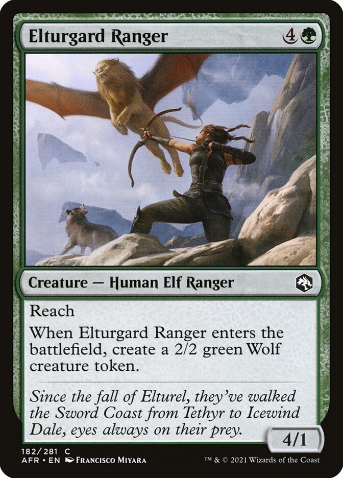 Elturgard Ranger - carta Magic The Gathering