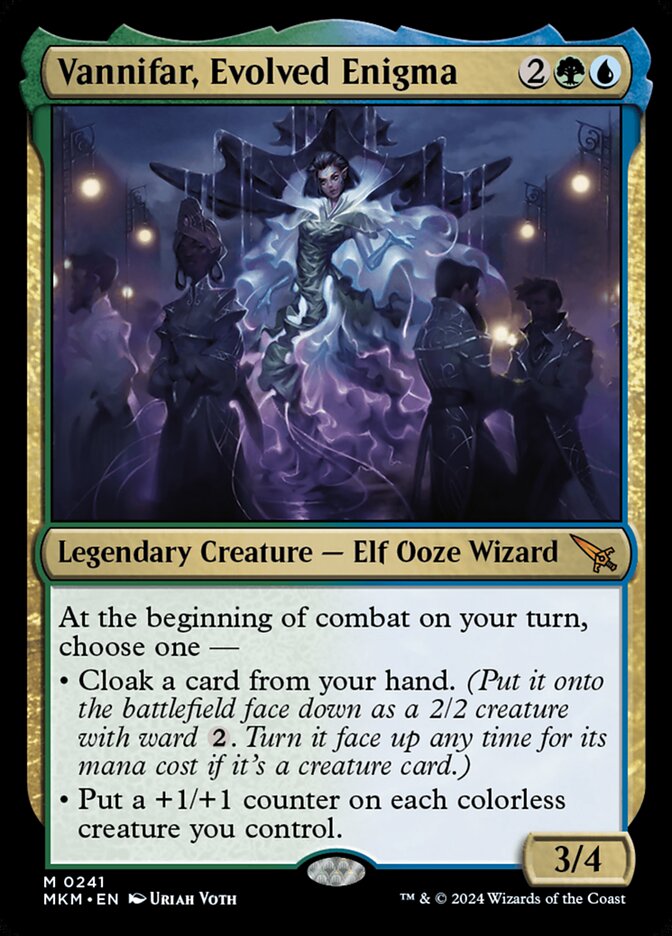 Vannifar, Evolved Enigma - carta Magic The Gathering