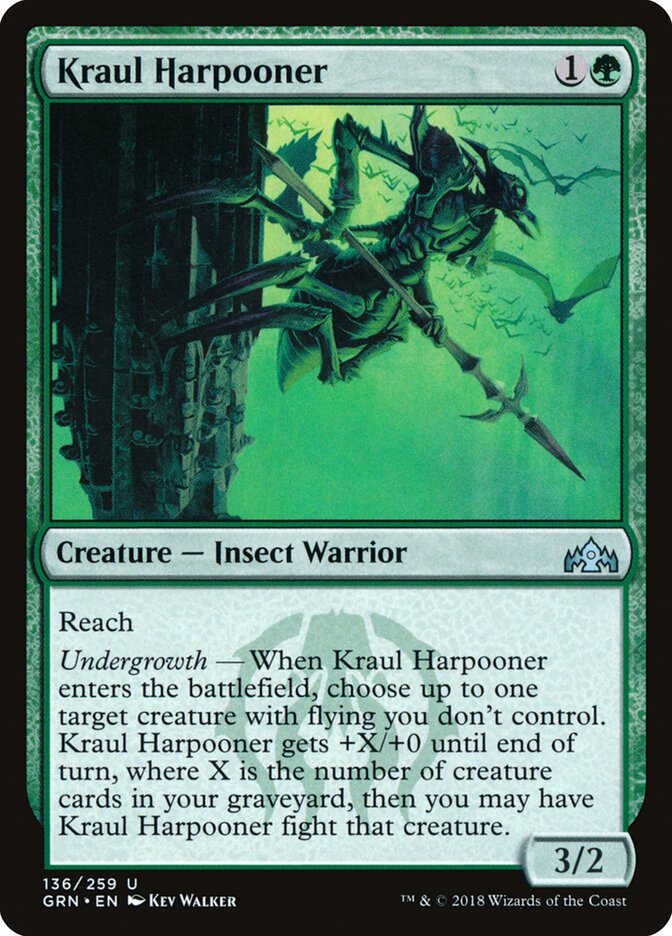Kraul Harpooner - carta Magic The Gathering