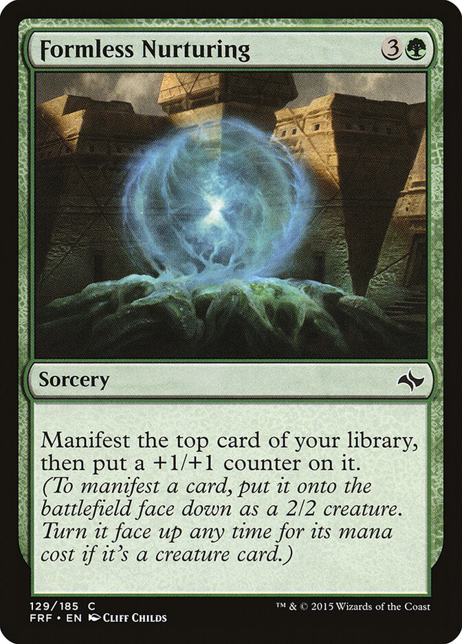 Formless Nurturing - carta Magic The Gathering
