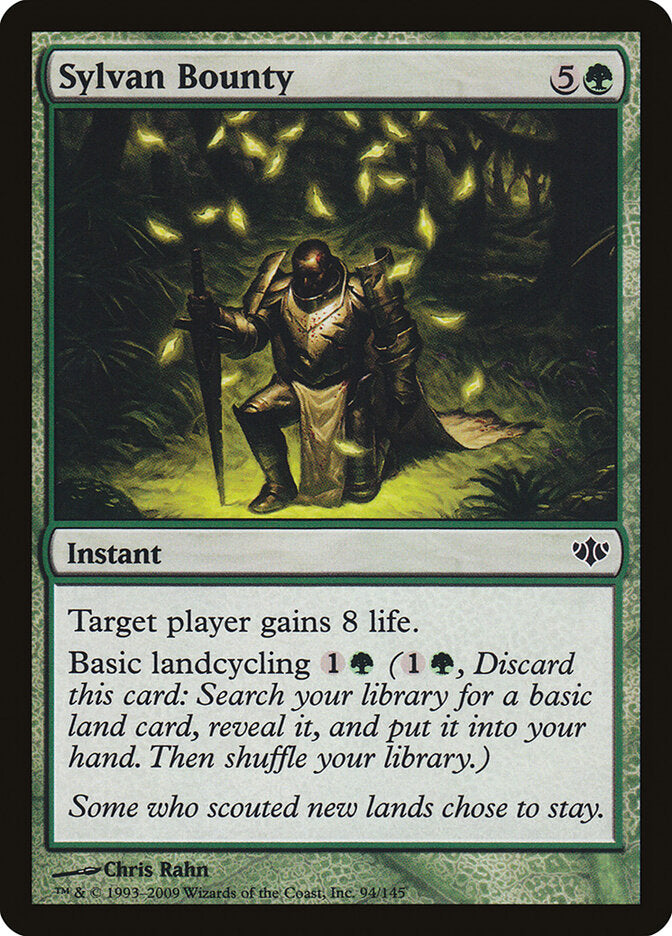 Sylvan Bounty - carta Magic The Gathering