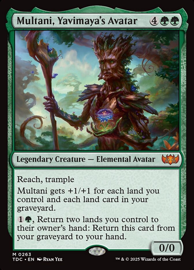 Multani, Yavimaya's Avatar - carta Magic The Gathering