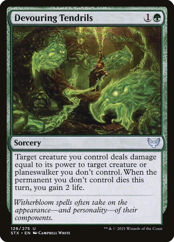 Devouring Tendrils - carta Magic The Gathering