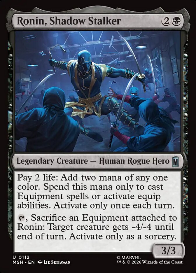 Ronin, Shadow Stalker - carta Magic The Gathering