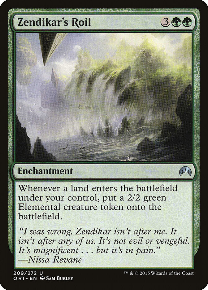 Zendikar's Roil - carta Magic The Gathering