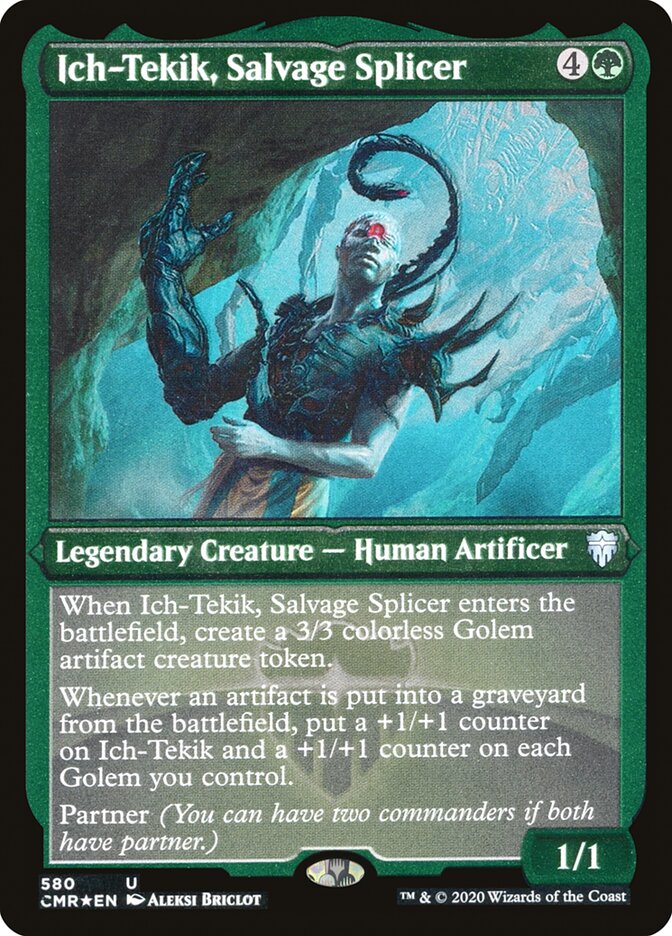 Ich-Tekik, Salvage Splicer - carta Magic The Gathering