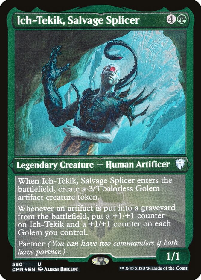 Ich-Tekik, Salvage Splicer - carta Magic The Gathering