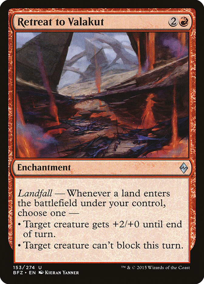 Retreat to Valakut - carta Magic The Gathering