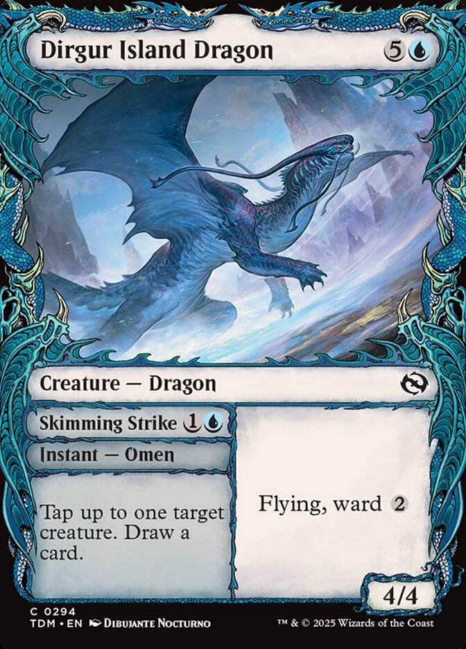 Dirgur Island Dragon // Skimming Strike - carta Magic The Gathering