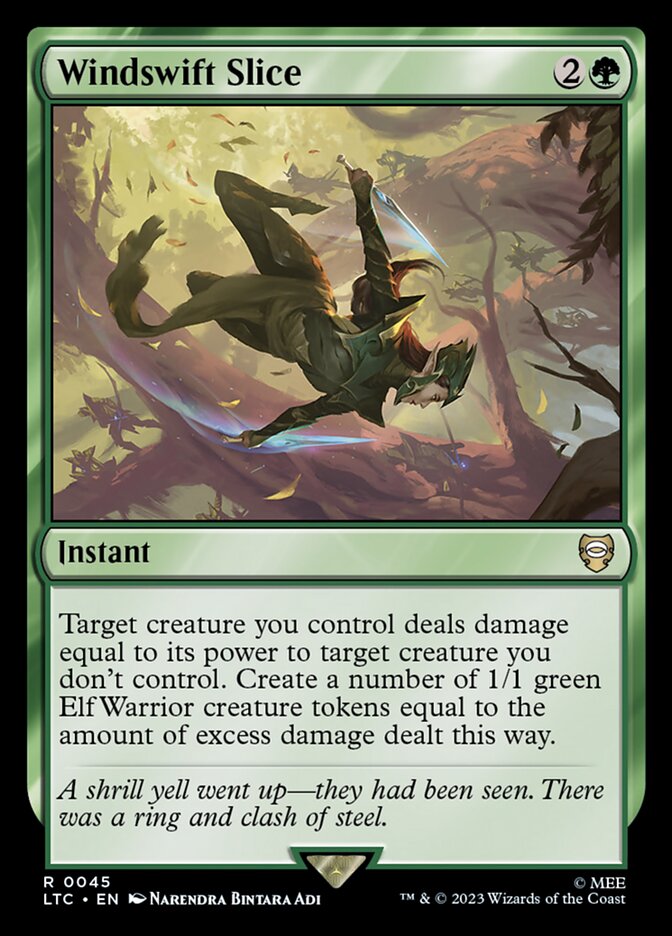 Windswift Slice - carta Magic The Gathering
