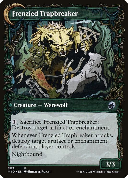 Frenzied Trapbreaker - carta Magic The Gathering