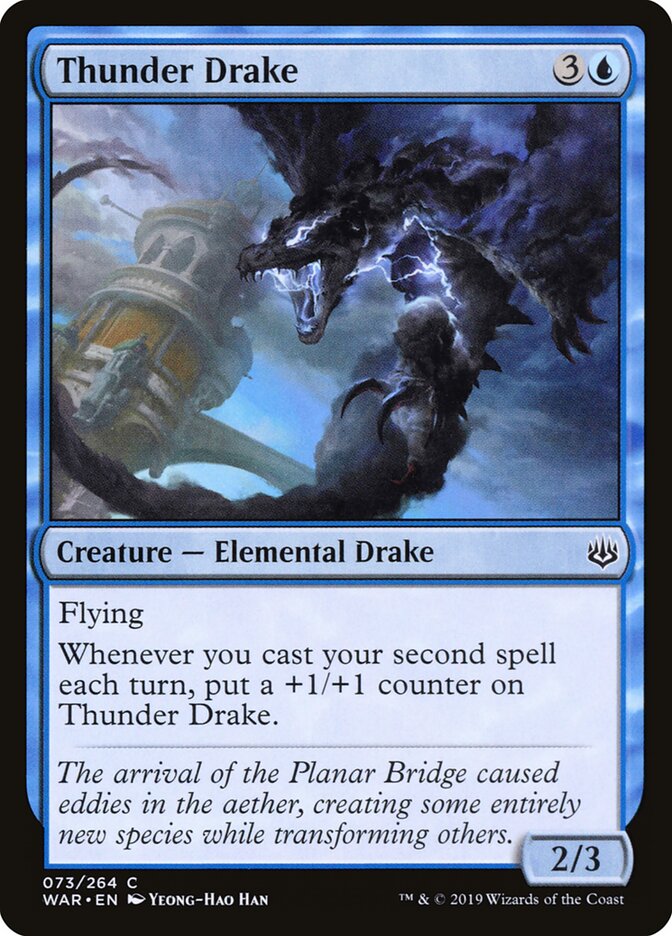 Thunder Drake - carta Magic The Gathering