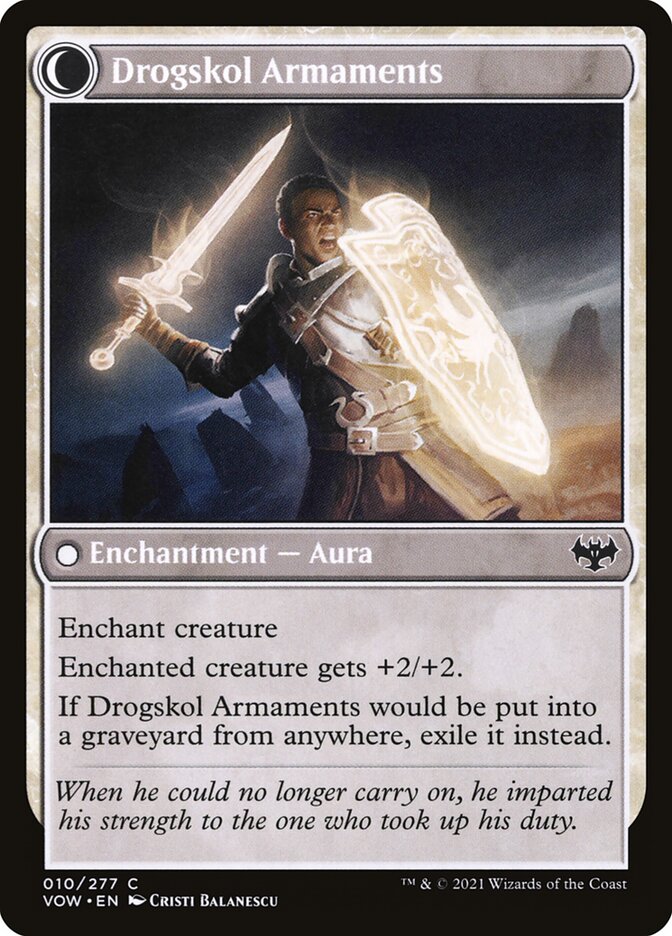 Drogskol Armaments - carta Magic The Gathering