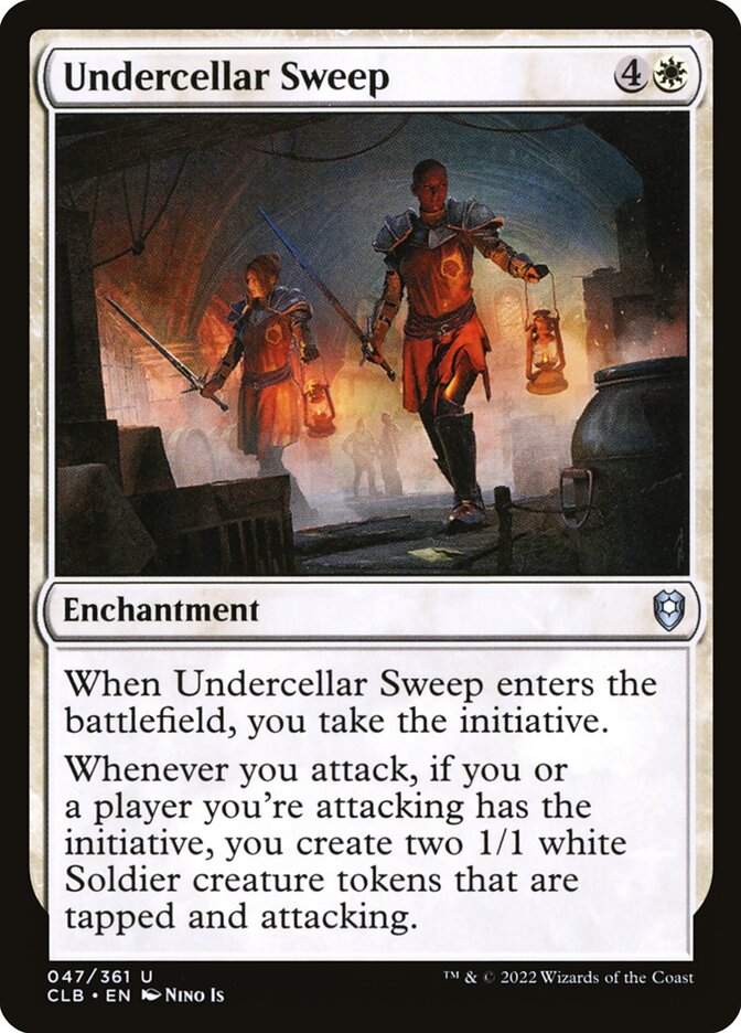 Undercellar Sweep - carta Magic The Gathering