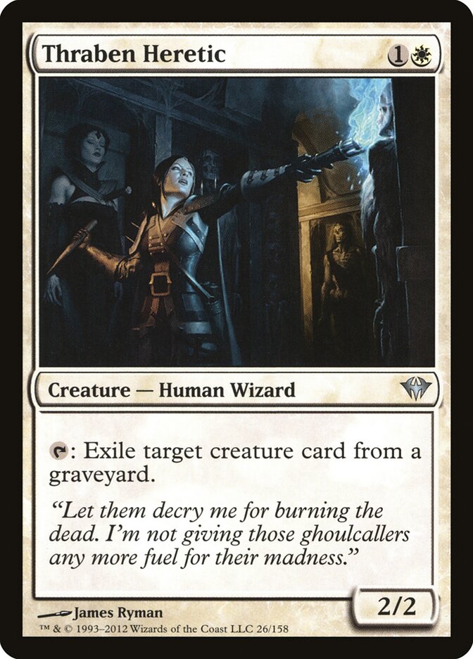 Thraben Heretic - carta Magic The Gathering