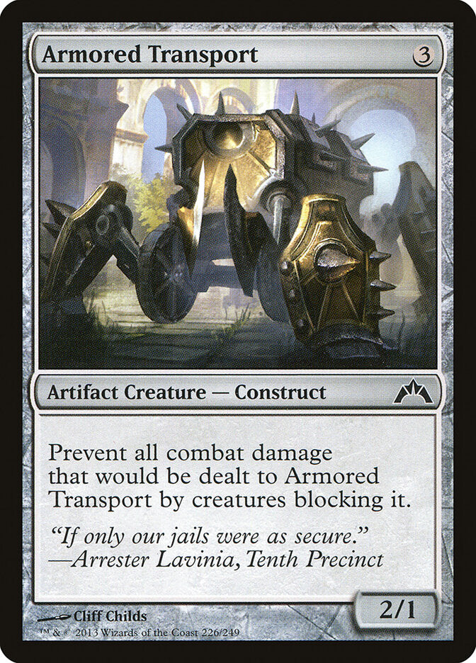 Armored Transport - carta Magic The Gathering