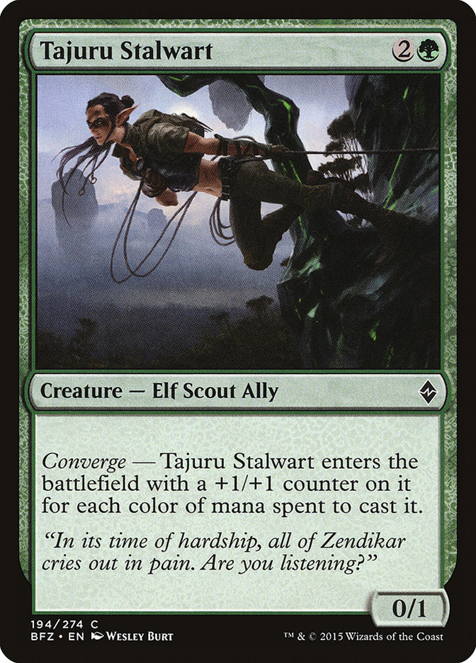 Tajuru Stalwart - carta Magic The Gathering
