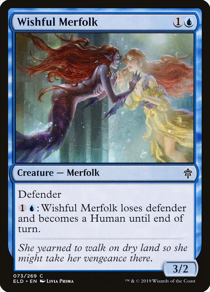 Wishful Merfolk - carta Magic The Gathering