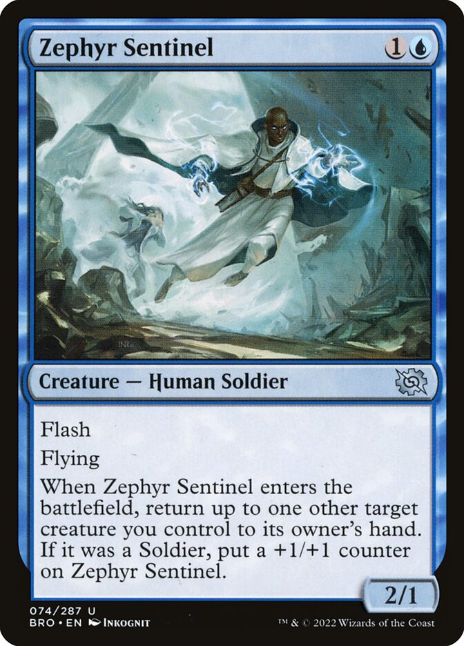 Zephyr Sentinel - carta Magic The Gathering