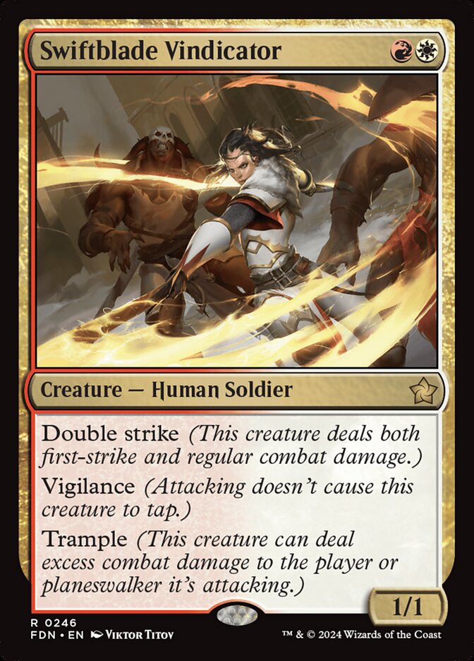 Swiftblade Vindicator - carta Magic The Gathering
