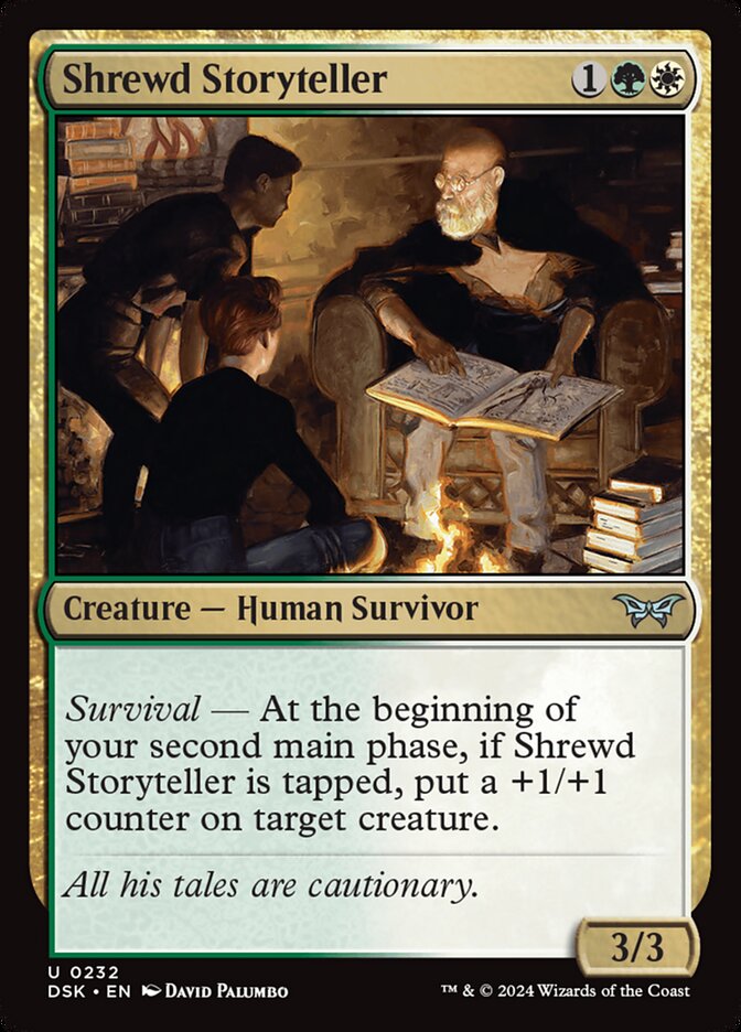 Shrewd Storyteller - carta Magic The Gathering
