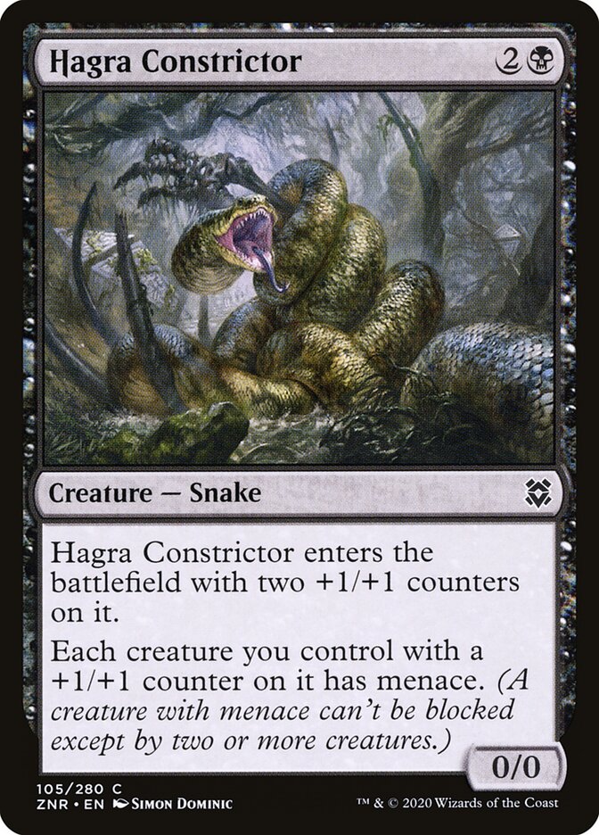 Hagra Constrictor - carta Magic The Gathering