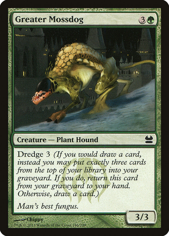 Greater Mossdog - carta Magic The Gathering