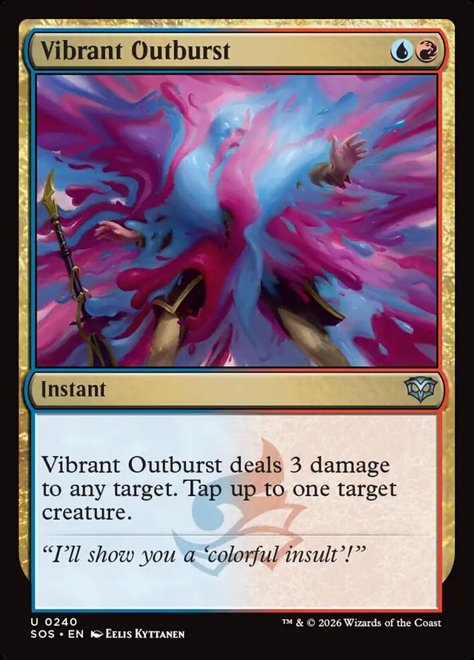 Vibrant Outburst - SOS-240-NF-STD