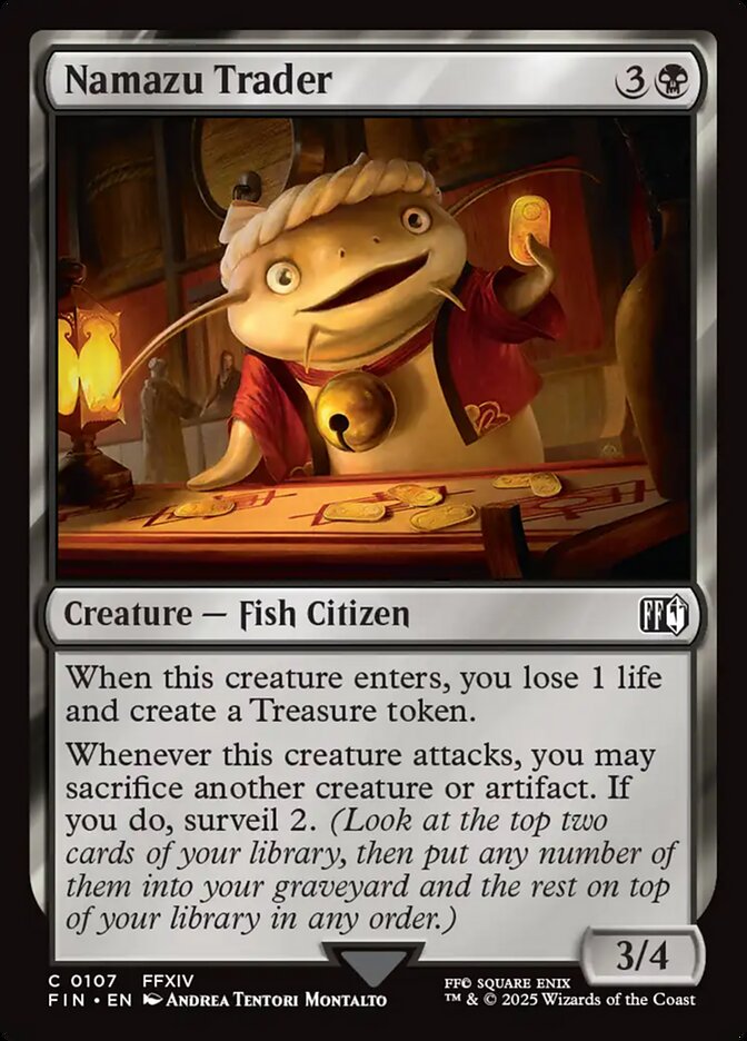 Namazu Trader - carta Magic The Gathering