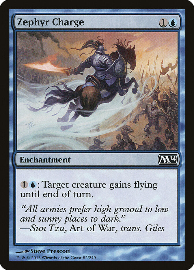 Zephyr Charge - carta Magic The Gathering