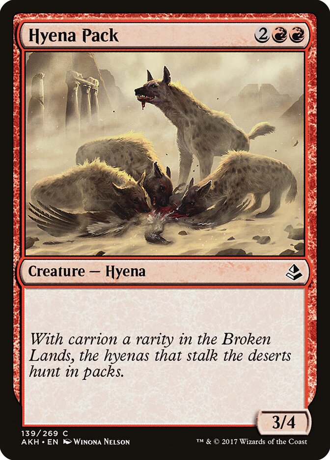 Hyena Pack - carta Magic The Gathering