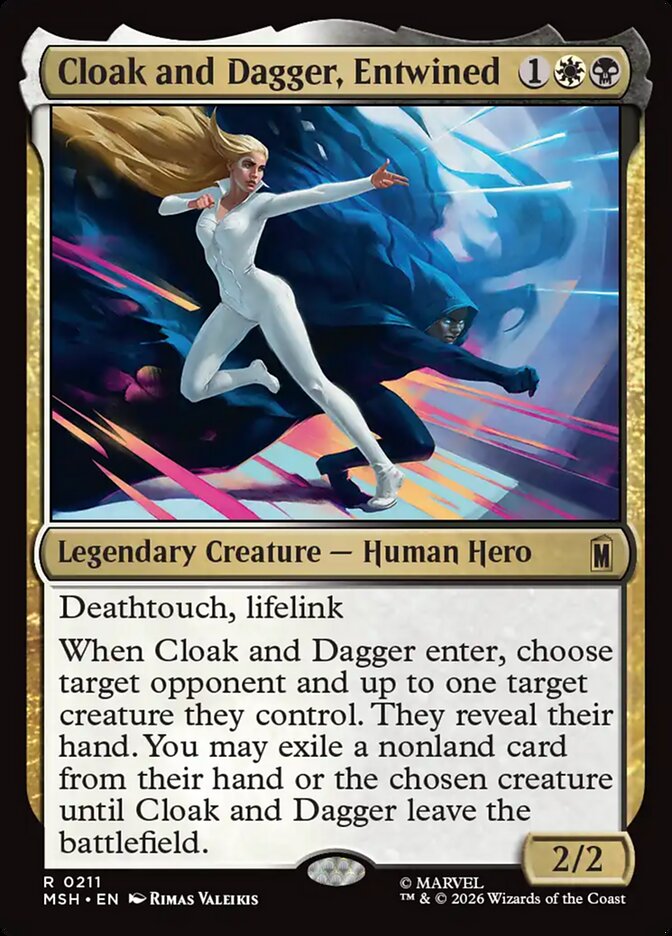 Cloak and Dagger, Entwined - carta Magic The Gathering