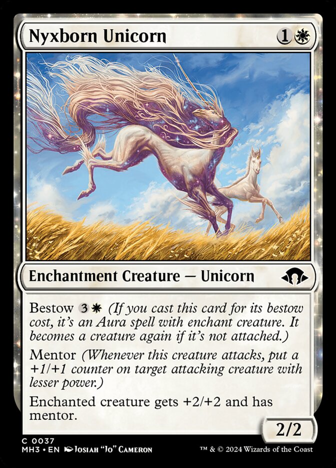 Nyxborn Unicorn - carta Magic The Gathering