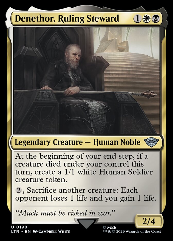 Denethor, Ruling Steward - carta Magic The Gathering