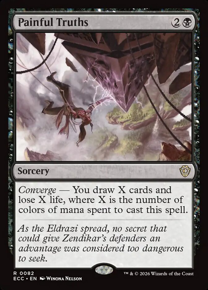Painful Truths - carta Magic The Gathering