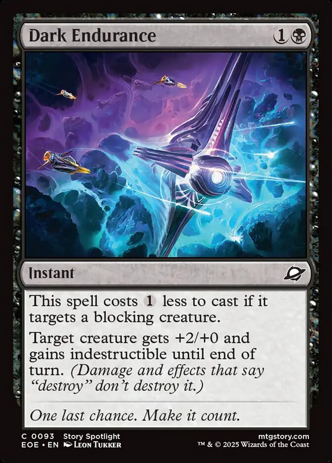 Dark Endurance - carta Magic The Gathering