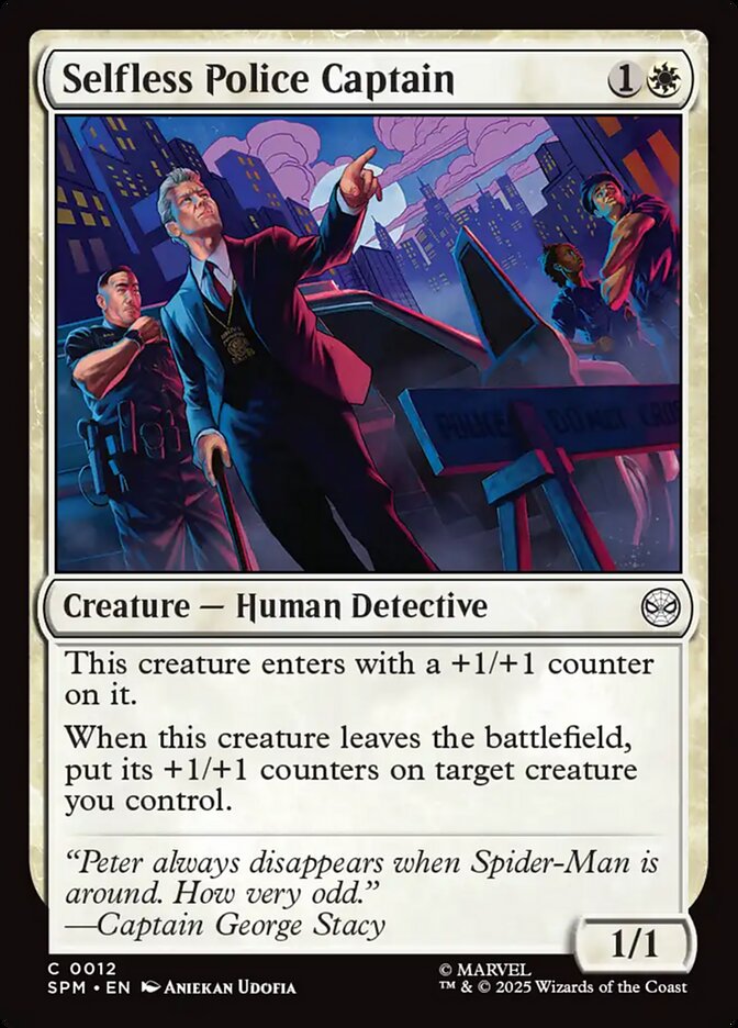 Selfless Police Captain - carta Magic The Gathering