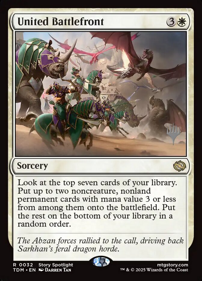 United Battlefront - carta Magic The Gathering