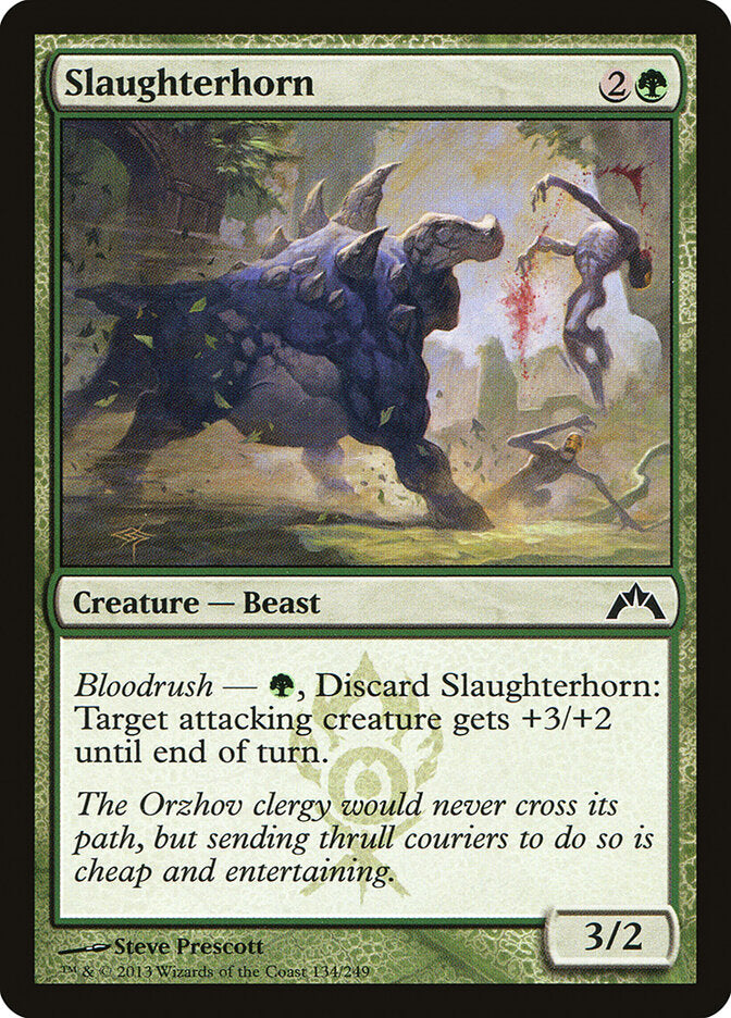 Slaughterhorn - carta Magic The Gathering
