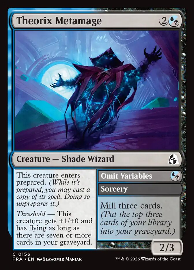 Theorix Metamage // Omit Variables - carta Magic The Gathering