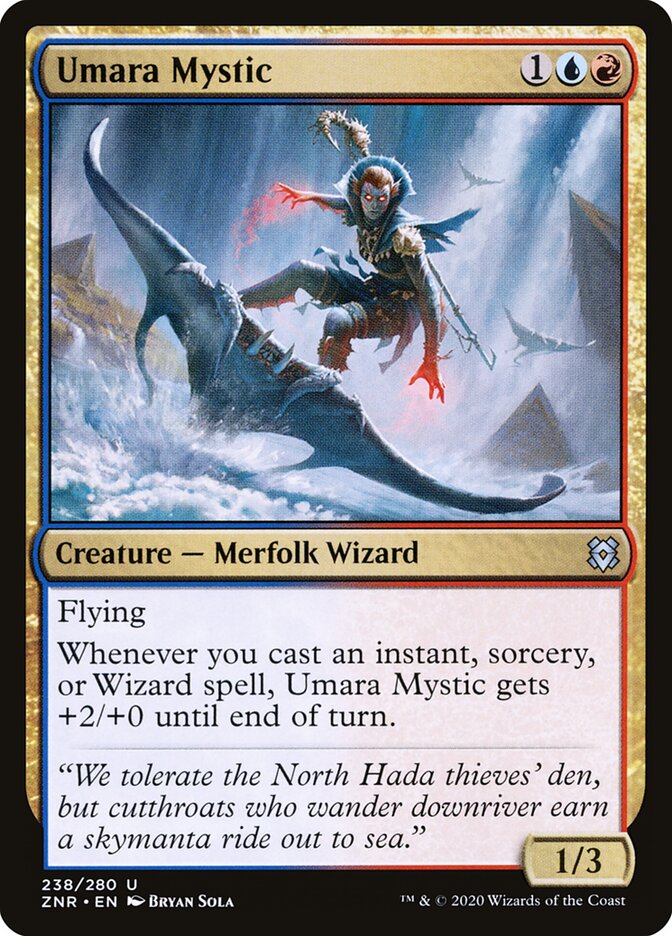 Umara Mystic - carta Magic The Gathering