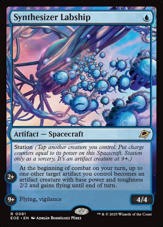 Synthesizer Labship - carta Magic The Gathering