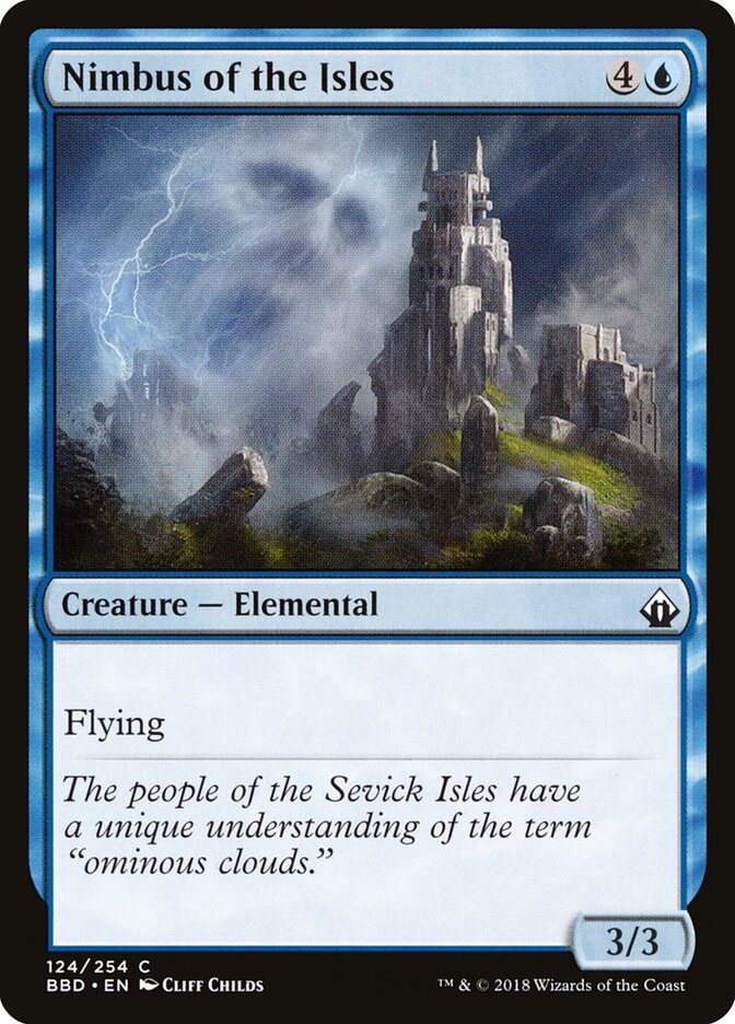 Nimbus of the Isles - carta Magic The Gathering