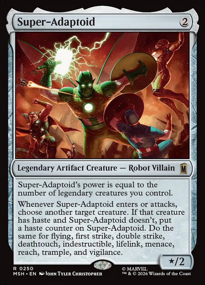 Super-Adaptoid - carta Magic The Gathering