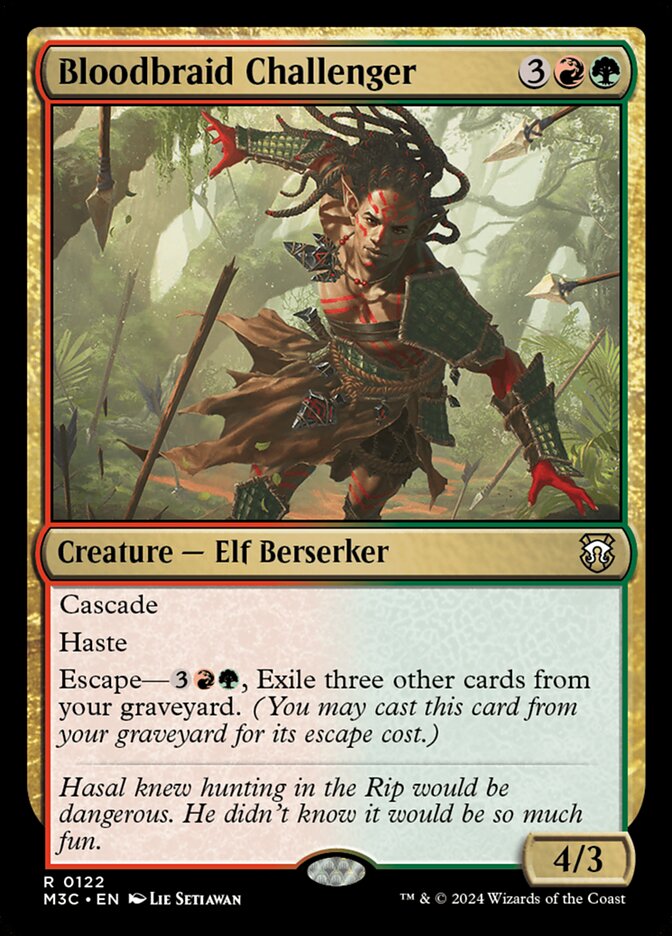 Bloodbraid Challenger - carta Magic The Gathering