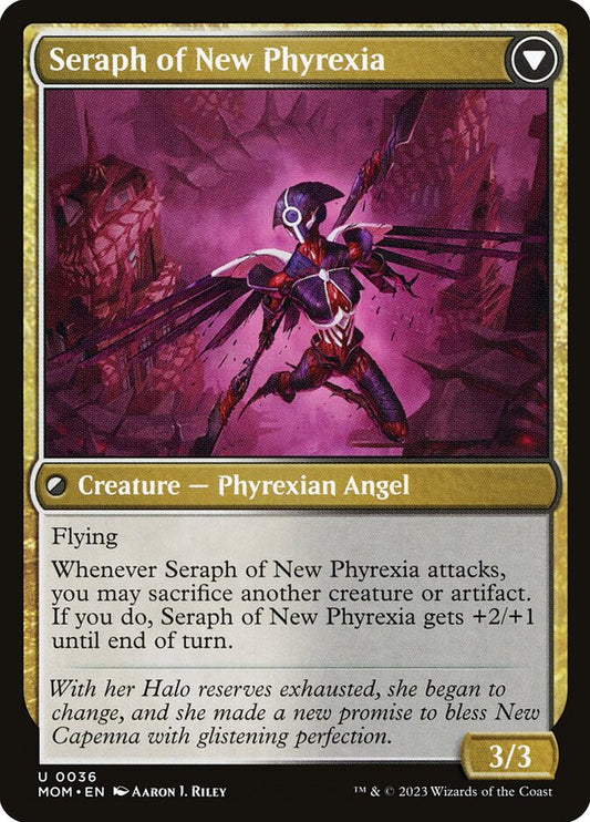 Seraph of New Phyrexia - MOM-036-NF-STD