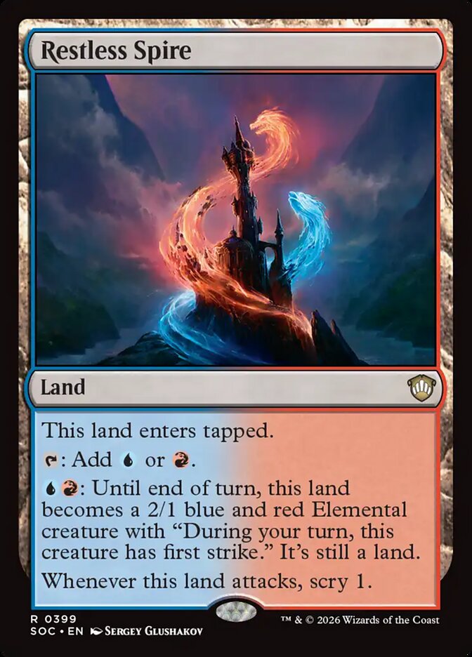 Restless Spire - carta Magic The Gathering