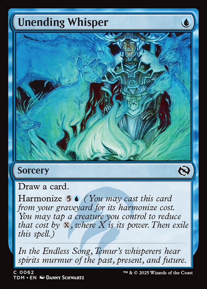 Unending Whisper - carta Magic The Gathering
