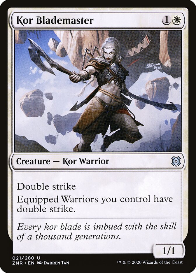 Kor Blademaster - carta Magic The Gathering