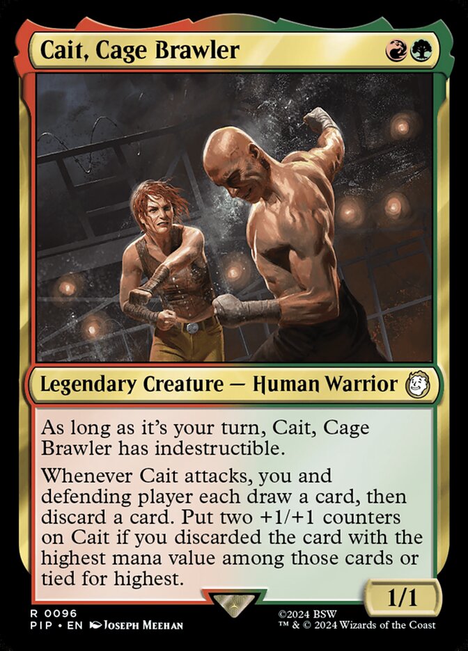 Cait, Cage Brawler - carta Magic The Gathering